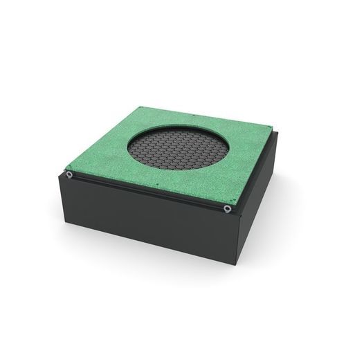 Trampolino per parco giochi - CA 14 Series - Cemer Kent Ekipmanlari San. Tic. Ltd. Sti - rotondo / da esterno