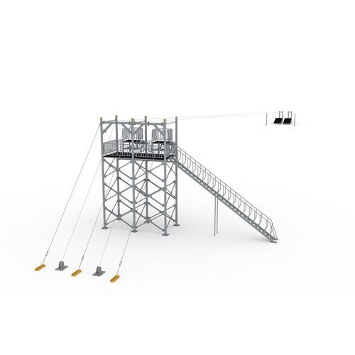 Teleferica per parco giochi - ZIPLINE - Cemer Kent Ekipmanlari San. Tic. Ltd. Sti