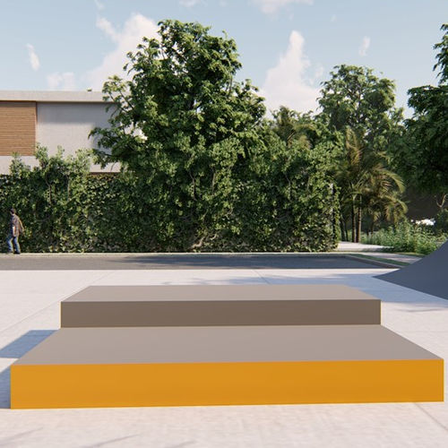 Modulo per skatepark modulare - SK 18 - Cemer Kent Ekipmanlari San. Tic. Ltd. Sti - per skatepark