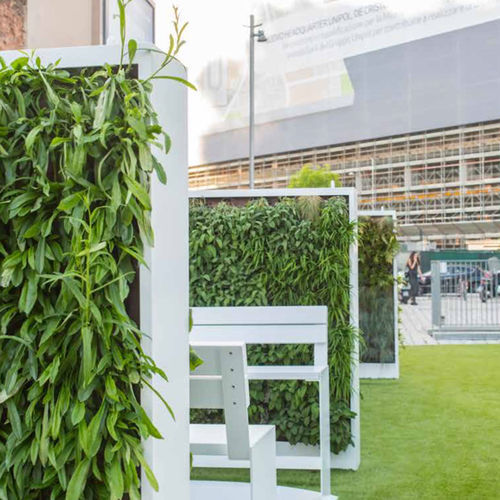 Parete vegetale in pannelli modulari - VASART URBAN DESIGN - naturale / da esterno