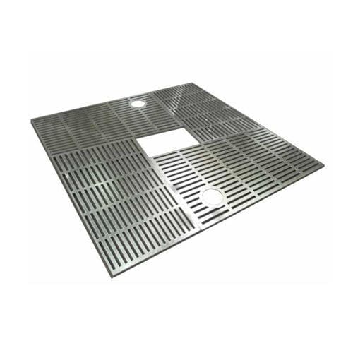 Griglia per alberi quadrata - STRIPE - VASART URBAN DESIGN - in metallo verniciato