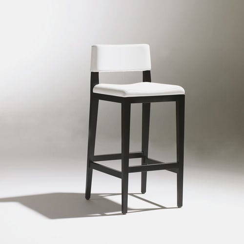 Sedia alta contemporanea - KARAVEL - SOCA - da interno / in tessuto / in pelle