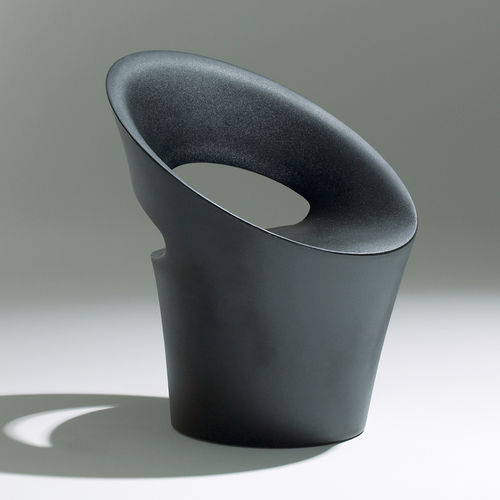 Sedia contemporanea - TID'JOU - SOCA - da giardino / da interno / in polietilene