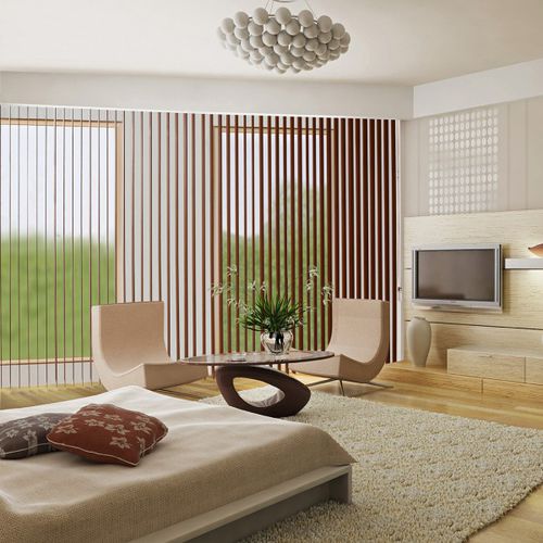 Tenda avvolgibile a bande verticali - SÉLECT - FRANCIAFLEX - per finestra / in legno / in Plexiglas®