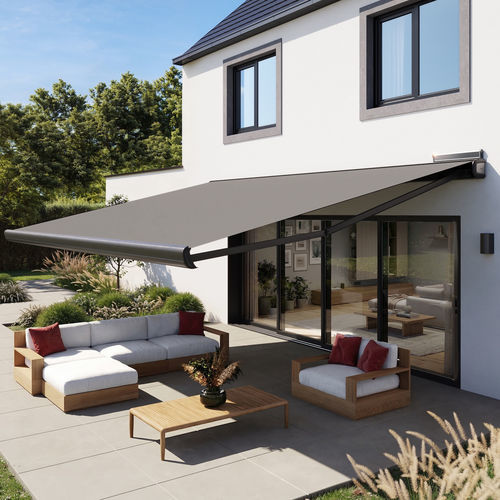 Tenda da sole a proiezione - ALLURE SUNPOWERED - FRANCIAFLEX - a cassonetto / a motore / per terrazza