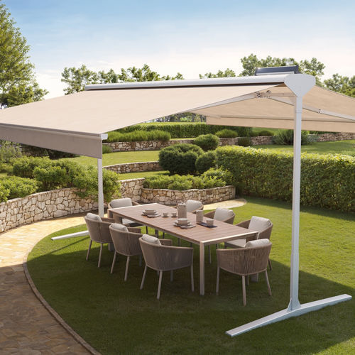 Tenda da sole autoportante - PLAZA 2 SUNPOWERED - FRANCIAFLEX - retrattile / autoportante / a motore