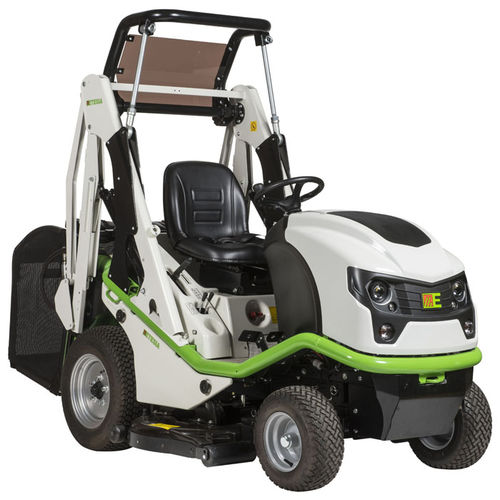 Tosaerba uomo a bordo - BUFFALO 124 HVHPX - Etesia S.A.S. - a benzina / raccoglitrice