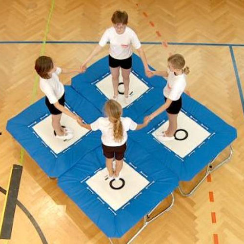 Trampolino da ginnastica - MINI 112 / 125 - Eurotramp Trampoline Kurt Hack GmbH - contract / da interno