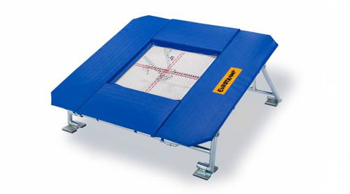 Trampolino da ginnastica - TEAMGYM - Eurotramp Trampoline Kurt Hack GmbH - quadrato / contract / da interno