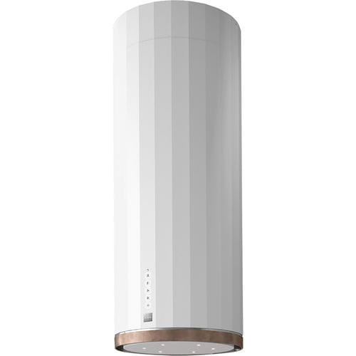 Cappa a isola - BIZANTE : 370 - ROBLIN Group Franke - con illuminazione integrata / design originale / nera