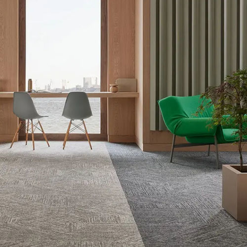 Moquette tufted - TESSERA EVOLVE+  - Forbo Flooring Systems - in poliammide / a motivi / grigia