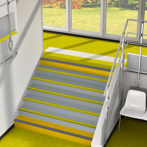 Rivestimento per scalino in vinile - SARLON COMPLETE - Forbo Flooring Systems - antiscivolo / ad alta resistenza