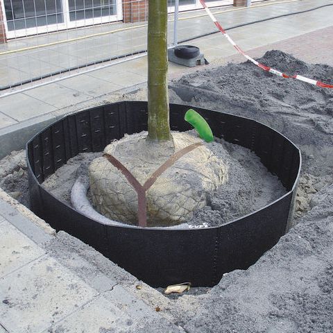 Guaina di contenimento antiradice in polipropilene - TREE GUIDE  - Greenmax - per spazio pubblico / flessibile