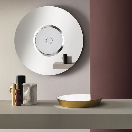 Specchio a muro - OZMA - TONELLI Design - contemporaneo / rotondo / in metallo