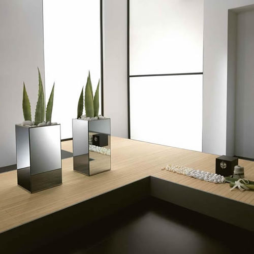 Fioriera in metallo - LINGO - TONELLI Design - rettangolare / contemporanea / da interno