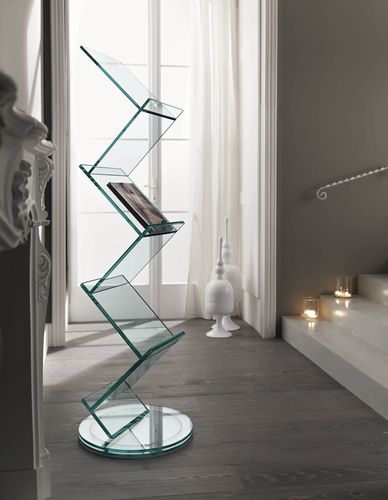 Scaffale portariviste - ALBERO - TONELLI Design - contemporaneo / in vetro