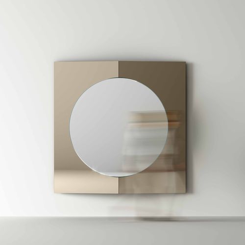 Specchio a muro - CENTRAL  - TONELLI Design - contract / contemporaneo / rotondo