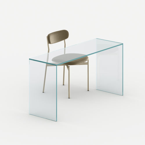 Consolle contemporanea - GULLIVER - TONELLI Design - in vetro / rettangolare / per uso residenziale