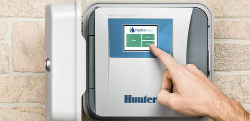 Programmatore di irrigazione - HPC - Hunter Industries - a muro / da incasso / controllo centralizzato