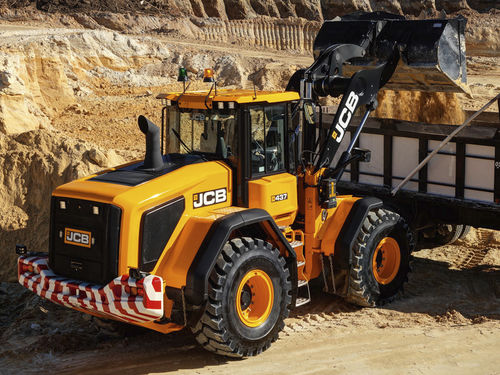 Pala gommata - 437 - JCB Deutschland GmbH - per cantiere / diesel / Tier 4 intermedia