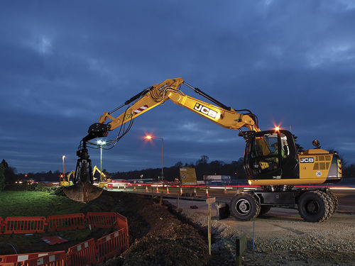 Escavatore di grandi dimensioni - JS175W - JCB Deutschland GmbH - gommato / Tier 4