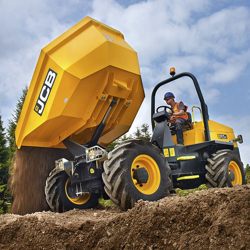 Dumper con benna orientabile - 6T - JCB Deutschland GmbH - su ruote / diesel