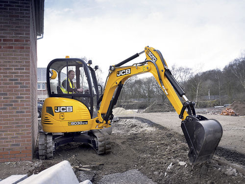 Escavatore mini - 8030 ZTS - JCB Deutschland GmbH - cingolato