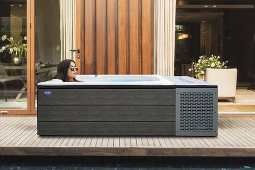 Spa fuoriterra - The Escape Chill - Cal Spas - rettangolare / 1 posto / in acrilico