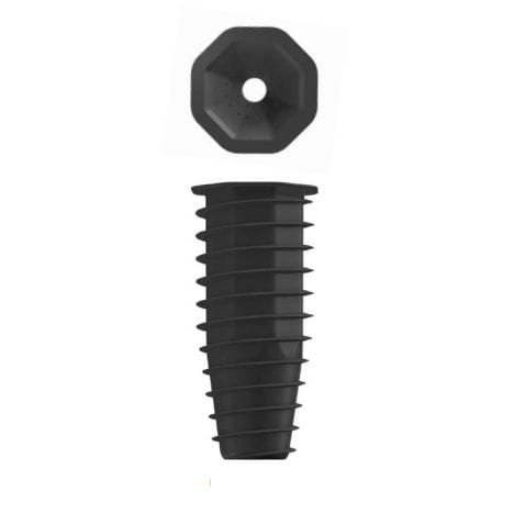 Palo avvitato - X 130x350–LP - Krinner Schraubfundamente - in plastica / con tuboforma