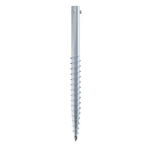 Palo avvitato - G 76X1300–3XM16  - Krinner Schraubfundamente - in acciaio galvanizzato / per impianto fotovoltaico / con tuboforma