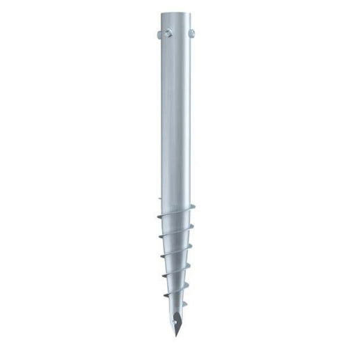 Palo avvitato - G 76X800–4XM12  - Krinner Schraubfundamente - in acciaio galvanizzato / con tuboforma