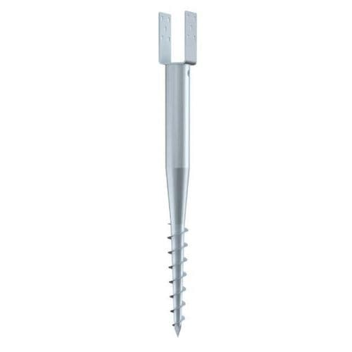 Palo avvitato - U 66X730-111 - Krinner Schraubfundamente - in acciaio galvanizzato / per casa con struttura in legno