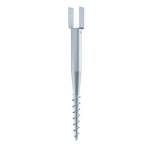Palo avvitato - U 66X730-71 - Krinner Schraubfundamente - in acciaio galvanizzato