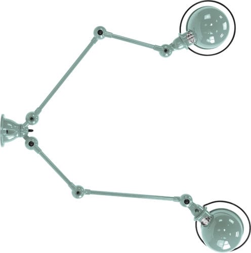Lampada a sospensione - LOFT SKY4224 - JIELDE - in acciaio / in ghisa di alluminio / in porcellana