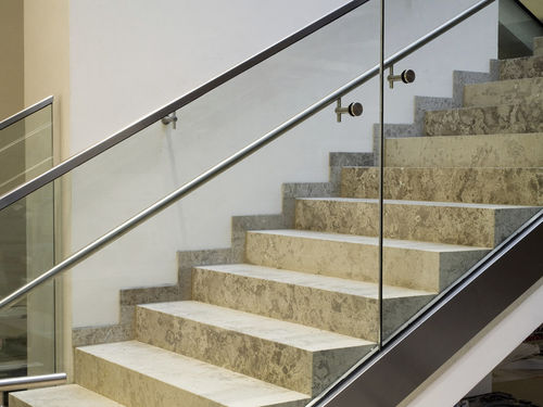 Rivestimento per scalino in travertino - GAUING - Lauster Steinbau GmbH Natursteinwerke - antiscivolo