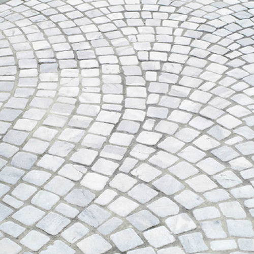 Pavé in marmo - KRASTAL - Lauster Steinbau GmbH Natursteinwerke - da esterno / antiscivolo / per spazio pubblico