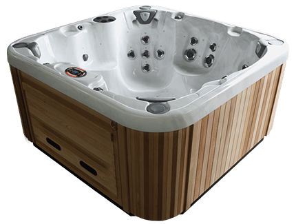 Spa fuoriterra - TRADITIONAL : ZENITH - COAST SPAS - quadrata / 6 posti / per uso residenziale