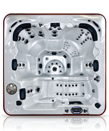 Spa fuoriterra - LANAI - COAST SPAS - quadrata / 6 posti / per uso residenziale
