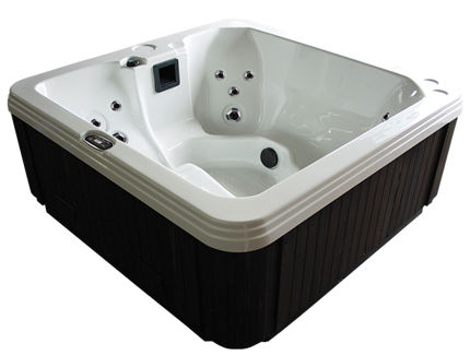 Spa fuoriterra - ISLANDER - COAST SPAS - quadrata / 5 posti / per uso residenziale