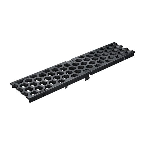 Griglia per canaletta per ghisa - HONEYCOMB - MEA Water Management - MEA Bautechnik GmbH - per spazio pubblico
