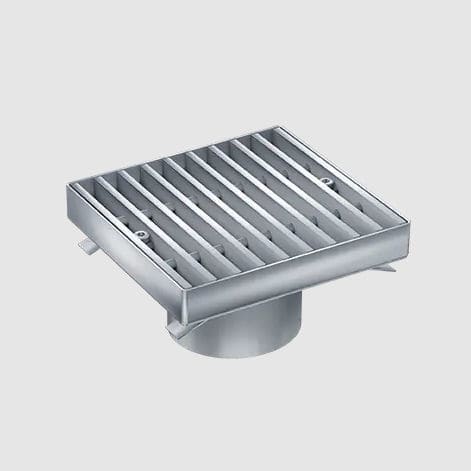 Piletta in acciaio inossidabile - OS - MEA Water Management - MEA Bautechnik GmbH - per spazio pubblico / con griglia / verticale