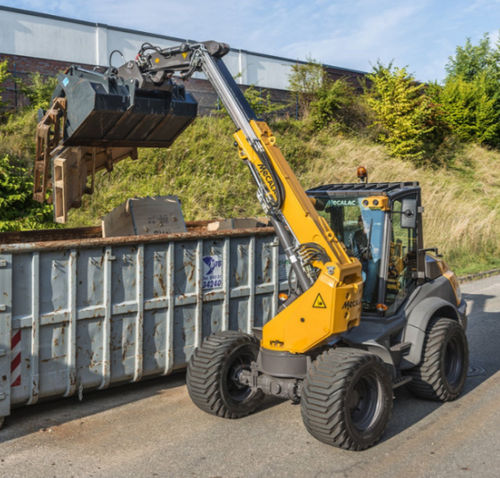 Pala gommata - AS 900TELE - MECALAC Baumaschinen GmbH - per cantiere / telescopica / per cantiere