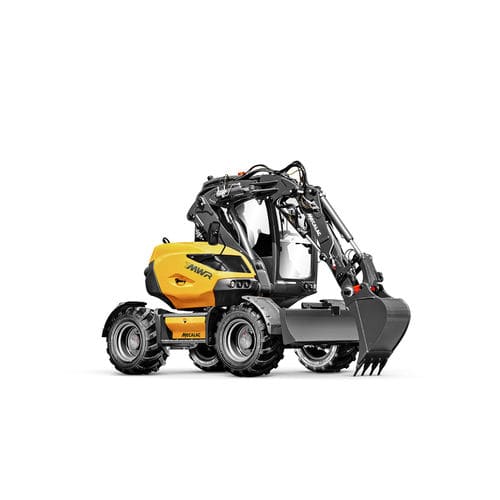 Escavatore midi - 7MWR - MECALAC Baumaschinen GmbH - su ruote / compatto / girevole