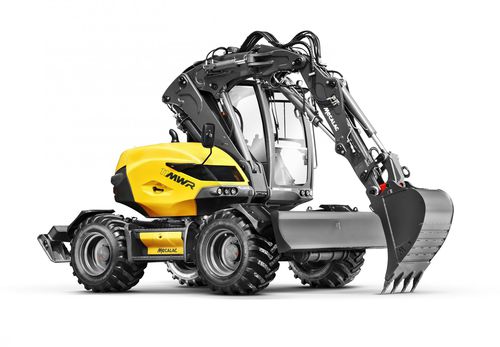 Escavatore midi - 11MWR - MECALAC Baumaschinen GmbH - su ruote / compatto / girevole