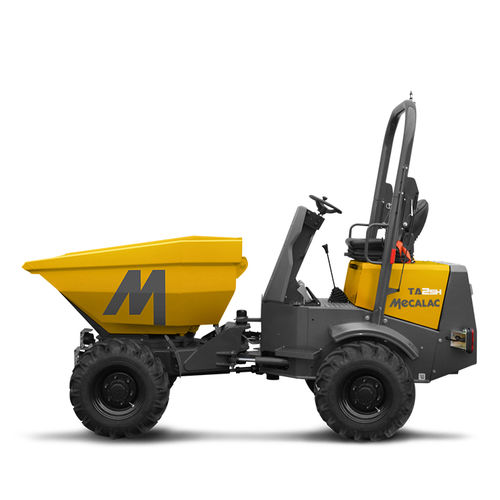 Dumper a scarico frontale - TA2H - MECALAC Baumaschinen GmbH - su ruote / diesel / per cantiere