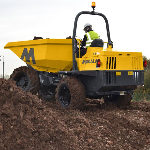 Dumper a scarico frontale - TA9 - MECALAC Baumaschinen GmbH - su ruote / diesel / per cantiere