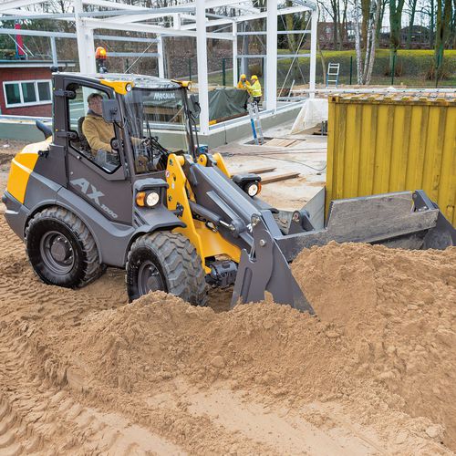 Pala gommata - AX 1000 - MECALAC Baumaschinen GmbH - per cantiere / diesel / articolata
