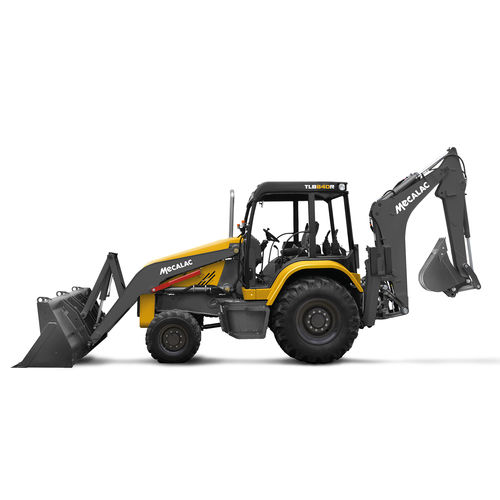 Terna ergonomica - TLB840R - MECALAC Baumaschinen GmbH - frontale / multifunzione / standard
