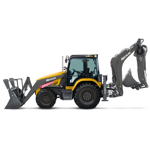 Terna ergonomica - TLB850 - MECALAC Baumaschinen GmbH - frontale / multifunzione