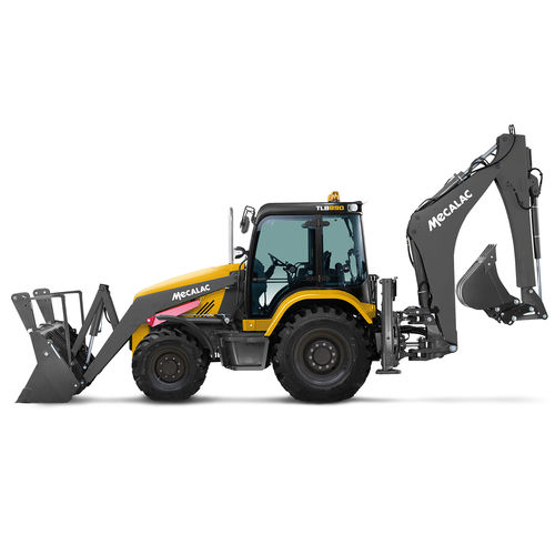 Terna ergonomica - TLB890 - MECALAC Baumaschinen GmbH - frontale / multifunzione